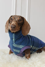 Load image into Gallery viewer, Navy Plaid Fleece
