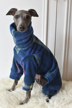 Load image into Gallery viewer, Navy Plaid Fleece
